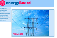 Hoofdscherm energyboard